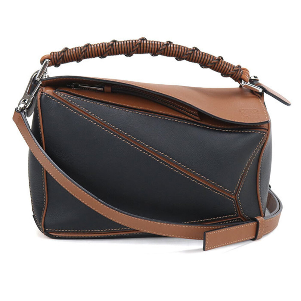 LOEWE Loewe Handbag A510P60X18 2WAY Puzzle Small Women's Black